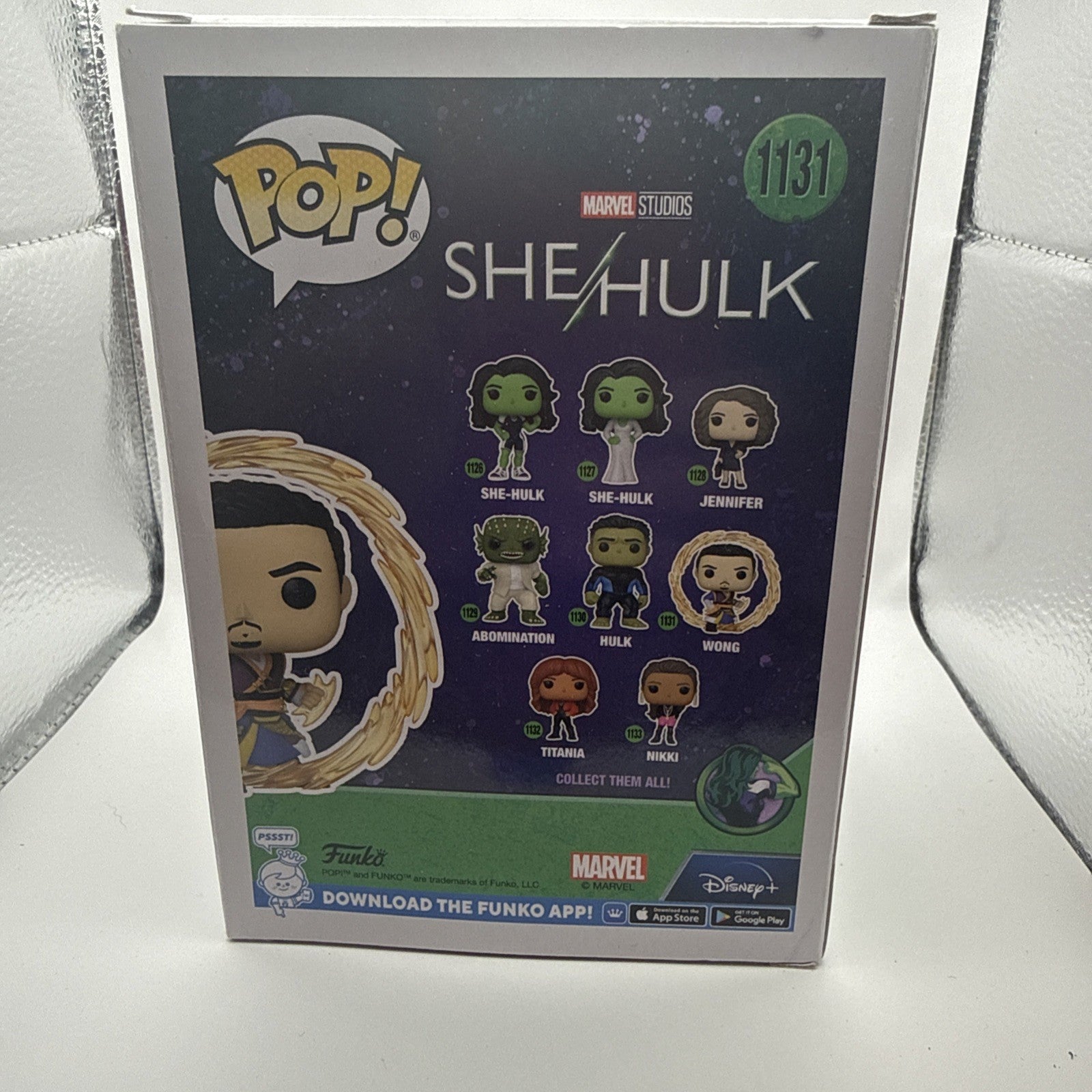 Funko POP! Marvel She-Hulk Wong #1131 Vinyl Figure Bobble-Head IN HAND