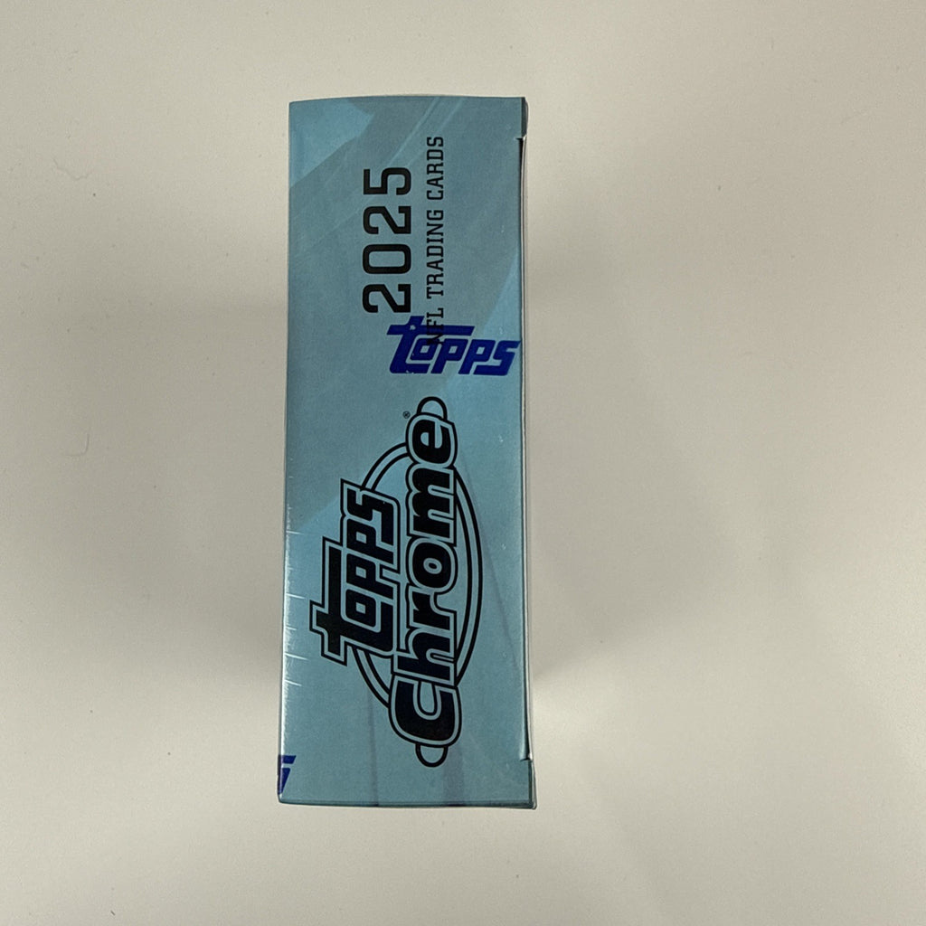 2025 Topps Chrome NFL Mega Box Football FANATICS EXCLUSIVE Sealed IN HAND