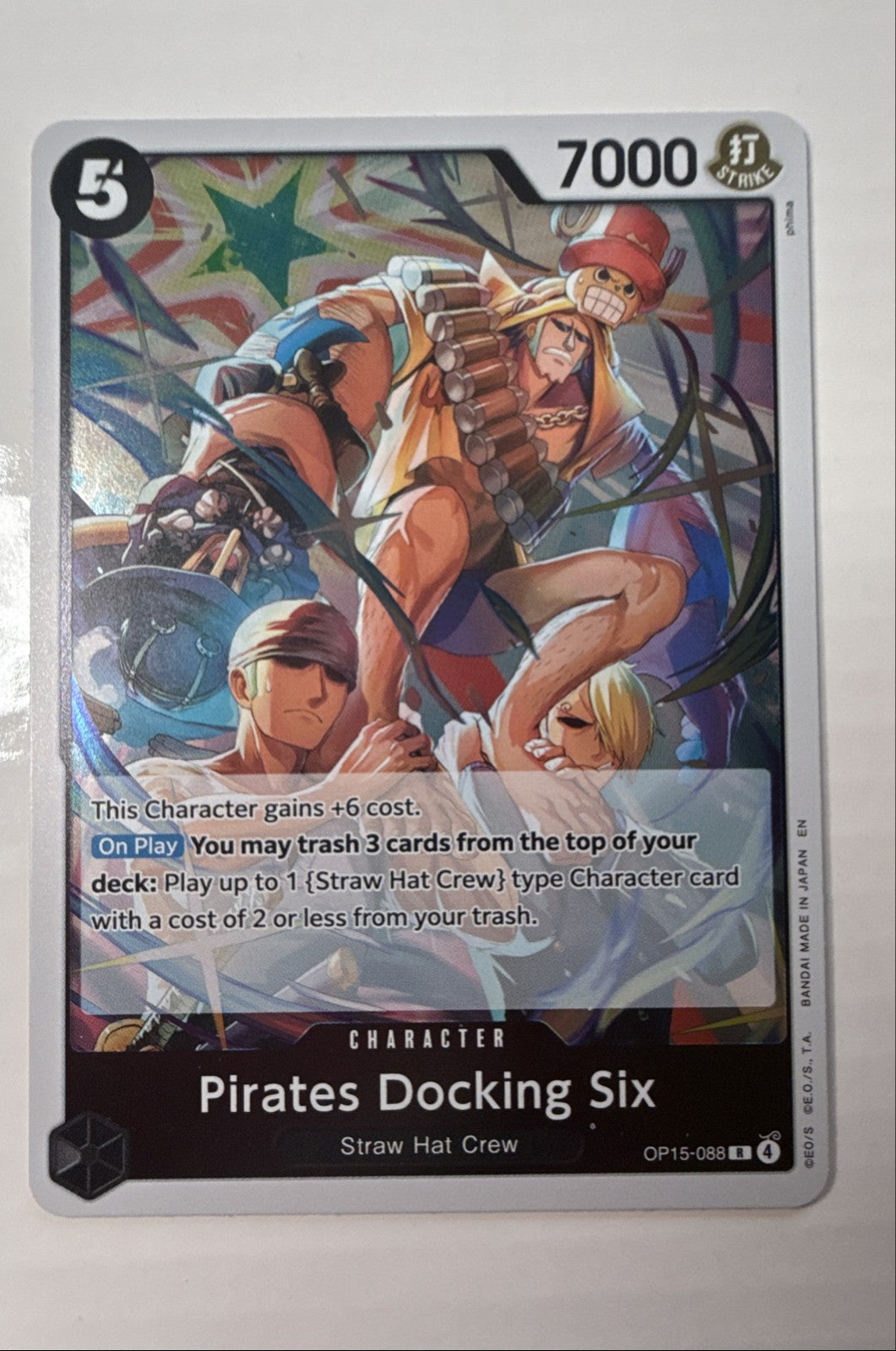 Pirates Docking Six OP15-088 Adventure on Kami's Island Foil