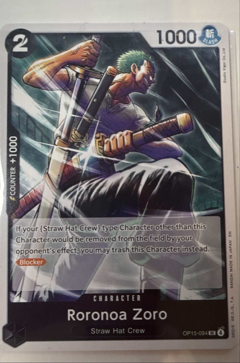 Roronoa Zoro (OP15-094) OP15-094 Adventure on Kami's Island Regular