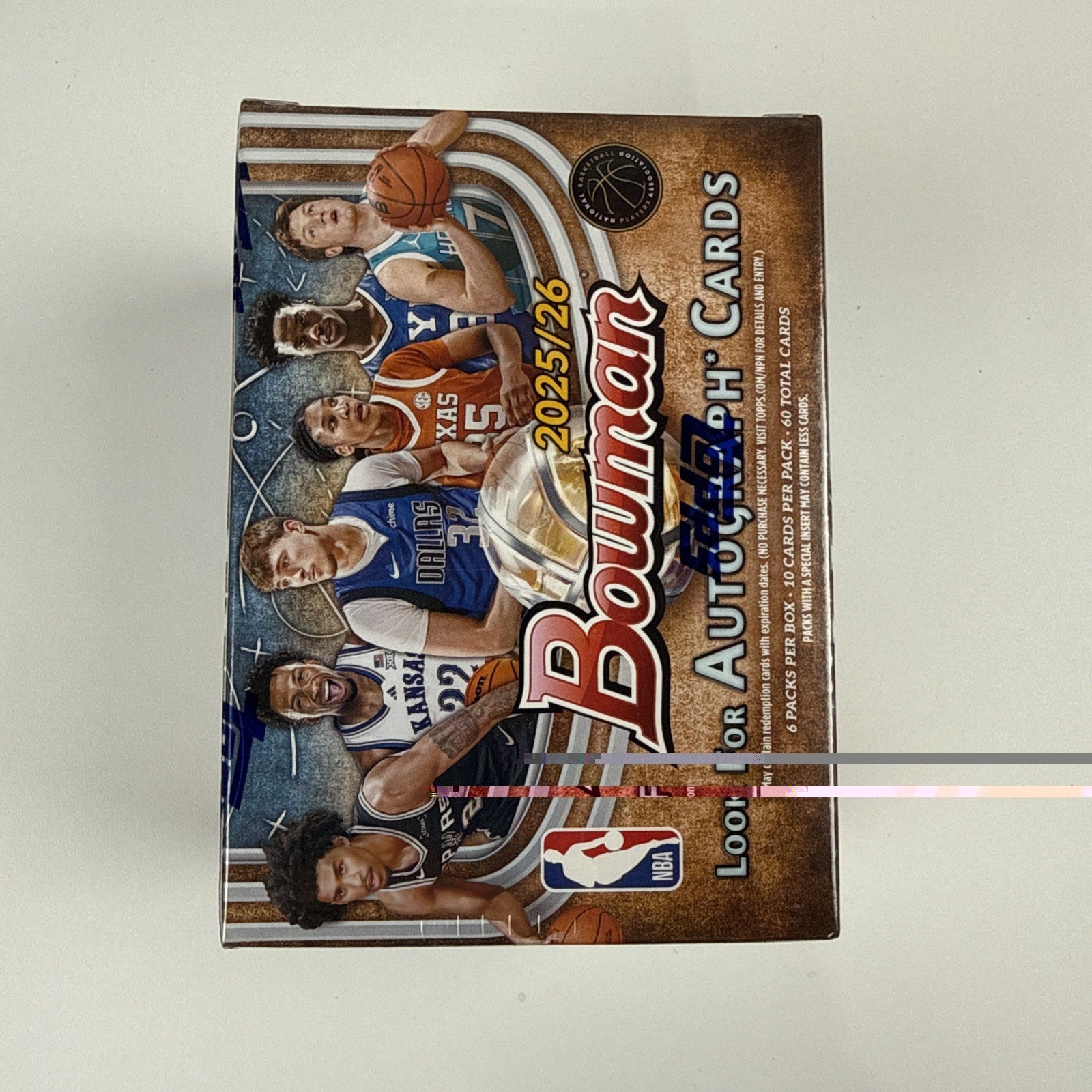 2025/26 Bowman Basketball Factory Sealed Value Box