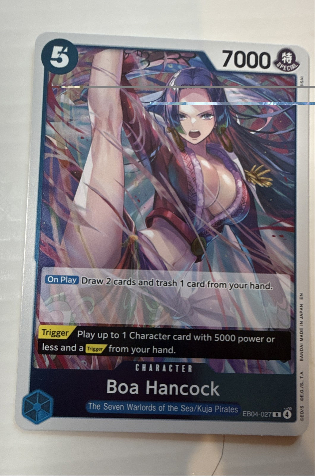 Boa Hancock - EB04-027 EB04-027 The Azure Sea's Seven Foil
