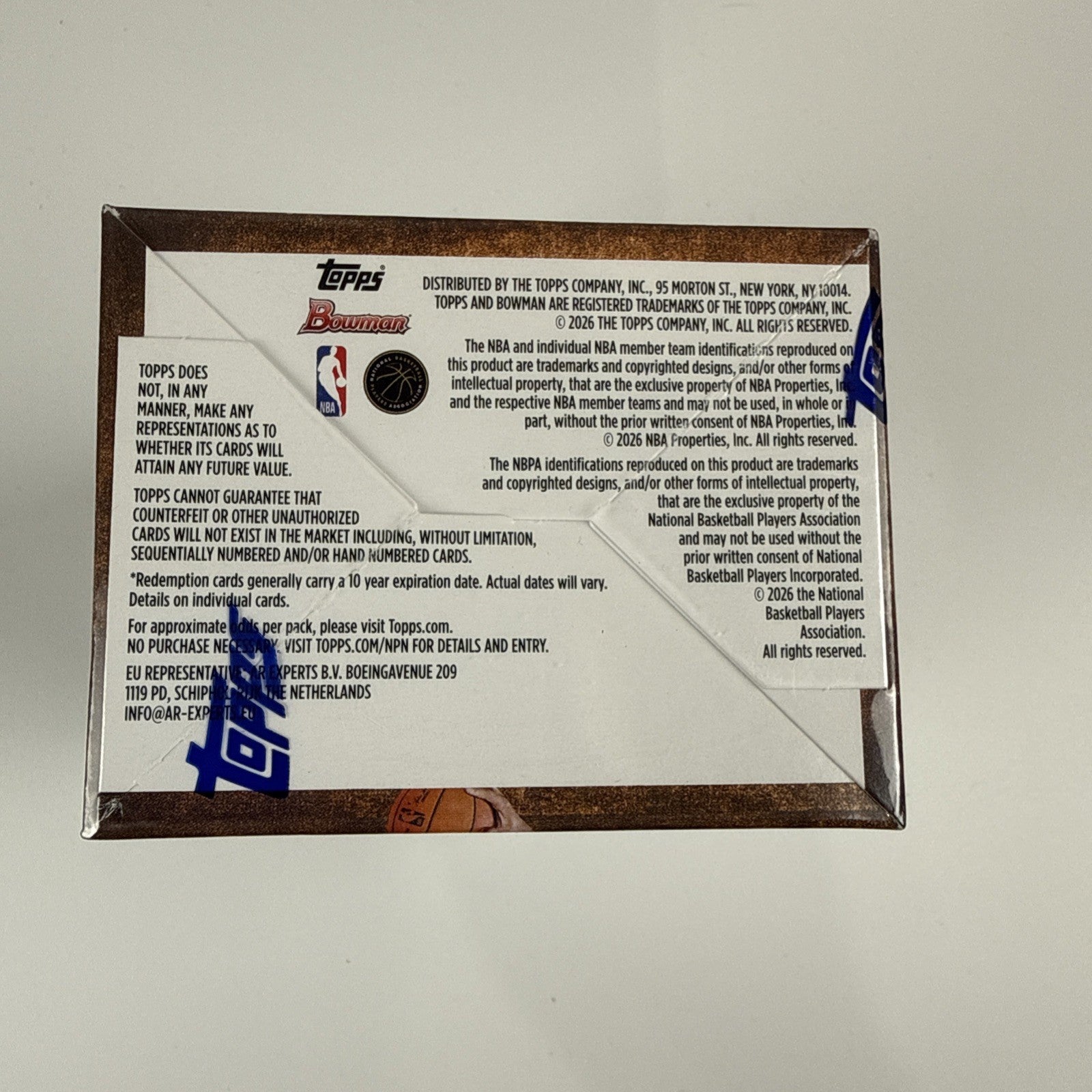 2025/26 Bowman Basketball Factory Sealed Value Box