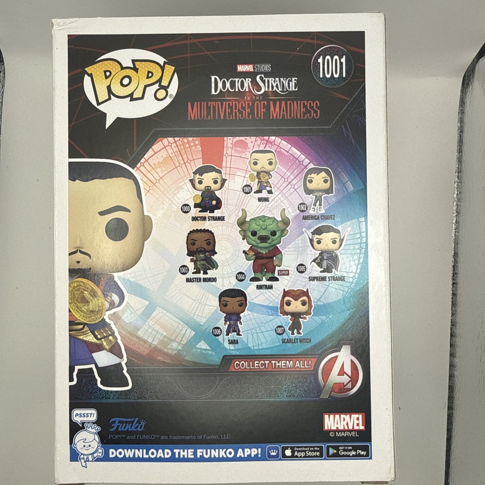 Funko Pop! Vinyl: Marvel - Wong #1001