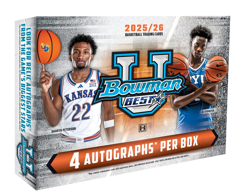 👉 2025-26 Bowman University Best Hobby Box 🔥 4 Autos 🔥 Fast Ship