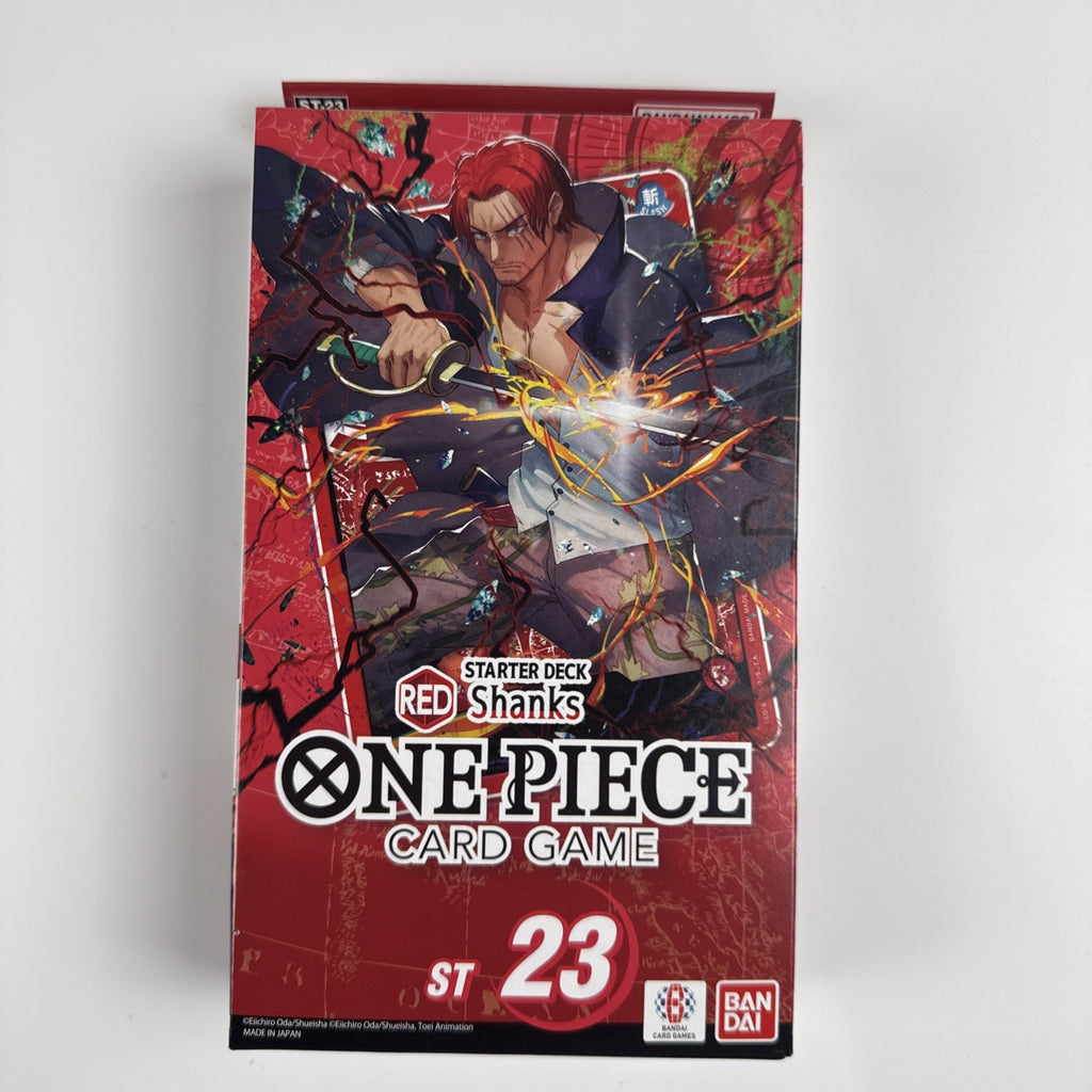 One Piece Card Game ST 23 Red Shanks Starter Deck New Sealed St23 English