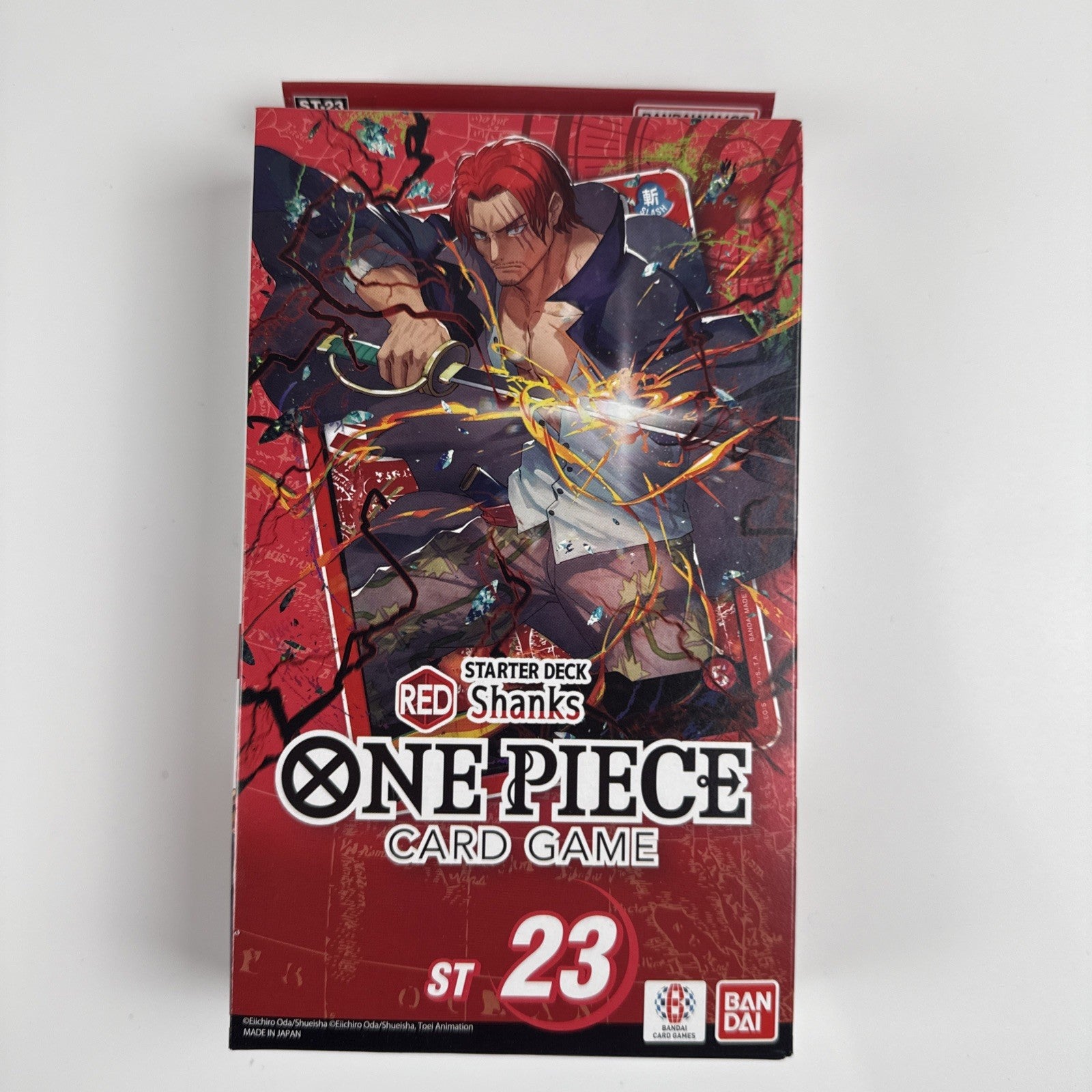 One Piece Card Game ST 23 Red Shanks Starter Deck New Sealed St23 English