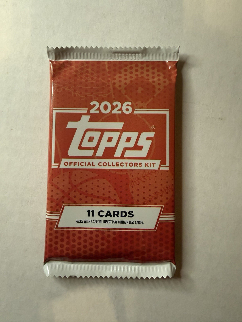 2026 Topps Collectors Kit Exclusive Pack Factory Sealed 11 Basketball Cards New