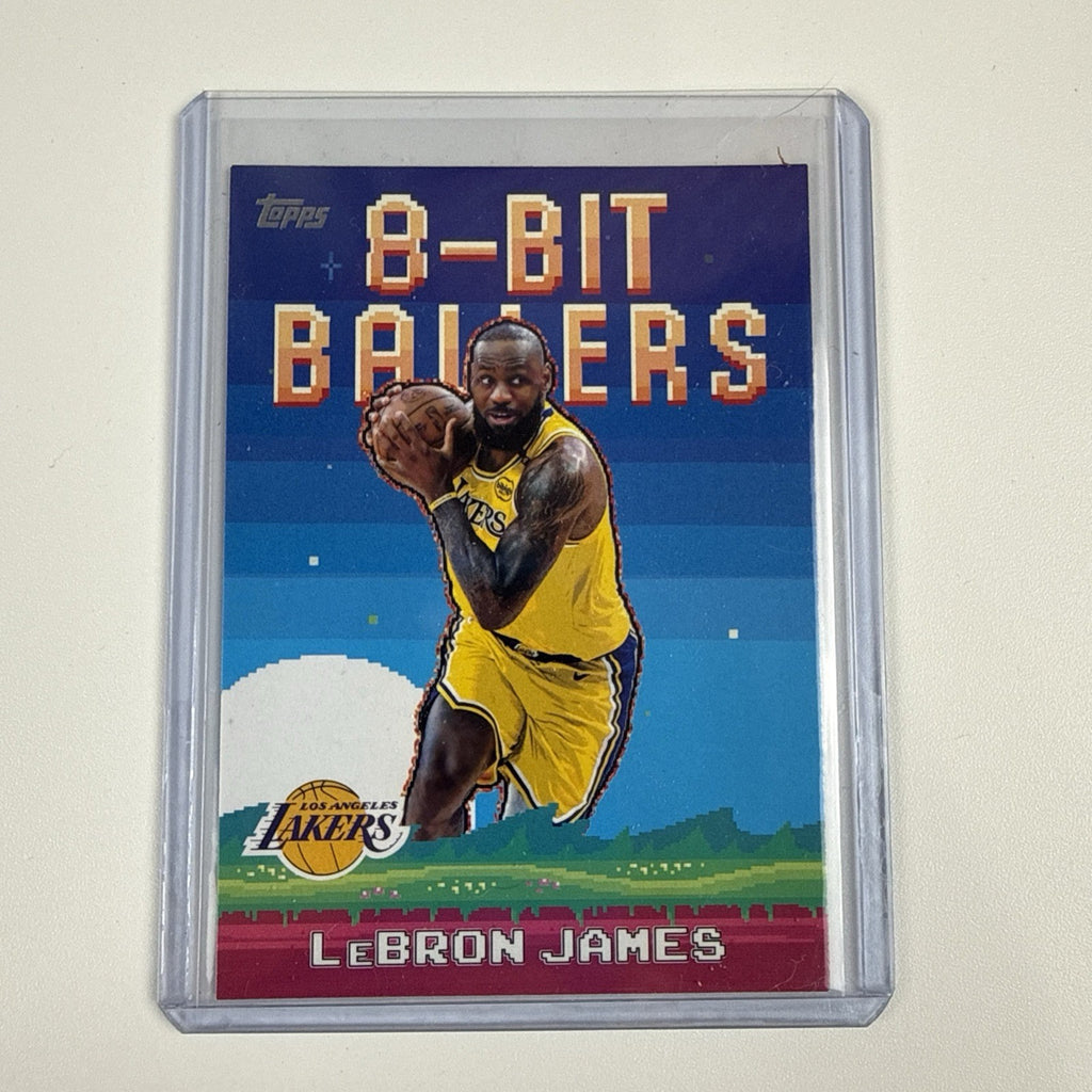 '25 Topps LeBron James '8-BIT BALLERS' Basketball card