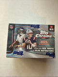 2025 Topps Chrome NFL Value Box - Factory Sealed In-Hand, Blaster Box