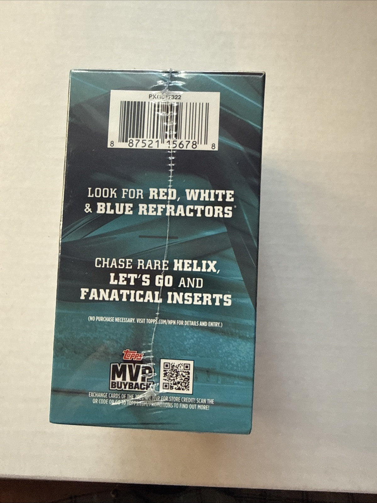 2025 Topps Chrome NFL Value Box - Factory Sealed In-Hand, Blaster Box